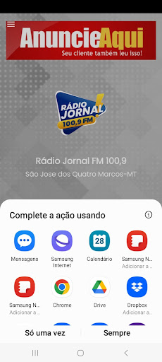 Rádio Jornal FM 100,9 Screen 2