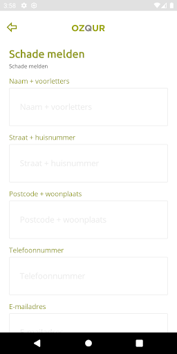 OZQUR Verzekeringen Hypotheken Screen 3