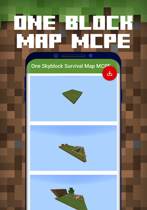One Skyblock Survival Map MCPEのおすすめ画像4