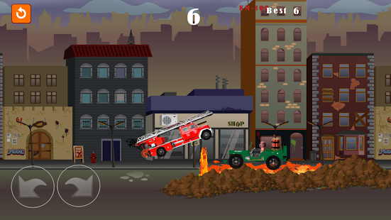 Infernal fire truck Screenshot
