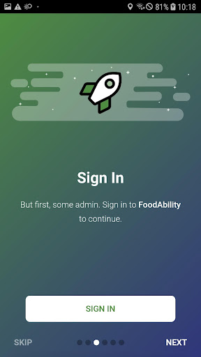 FoodAbility Screen 2