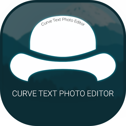 Curve Text Photo Editor logo