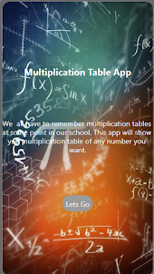 Multiplication Table by Newton