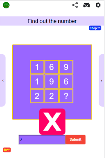 Brain Math Puzzle Screen 2