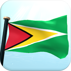 가이아나 국기 3D 라이브 배경화면 - Google Play 앱