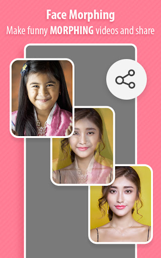 Screenshot of Face Morphing Blender - Video
