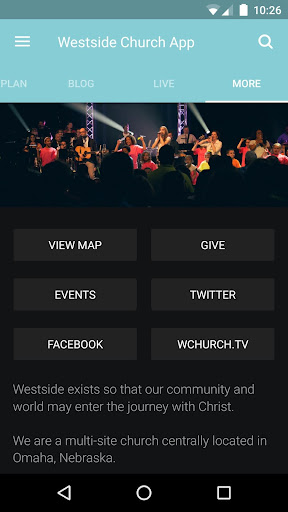 Westside Church App Screen 3