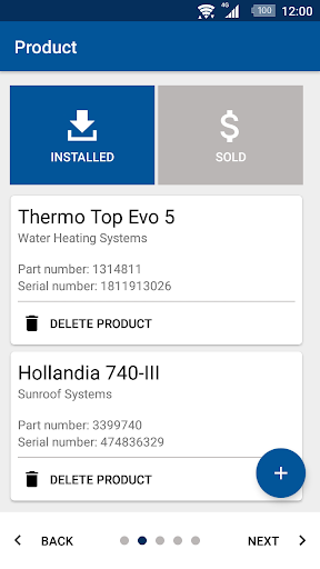 Webasto Service App Screenshot 3 - AppWisp.com