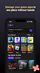 screenshot of OXO Game Launcher