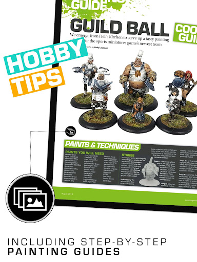 Screenshot of Tabletop Gaming Magazine
