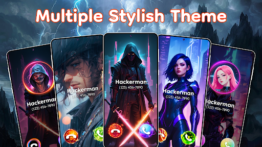 Android application Color Call Theme & Call Screen screenshort
