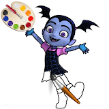 Vampirina Coloring Book Pages: Vee Coloring Game icon