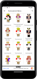 TommyInnit Skins for MCPE