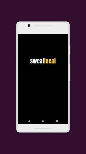Android application sweatlocal screenshort