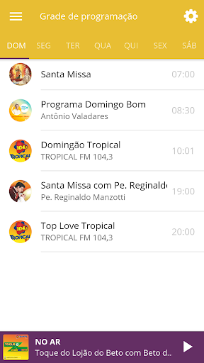 Tropical Fm 104,1 Screen 2