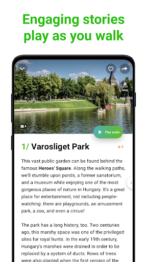 Budapest Tour Guide:SmartGuide Screen 2