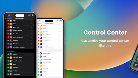 iControl Center iOS 16