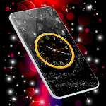 Cover Image of Download Black Clock Live Wallpaper  APK