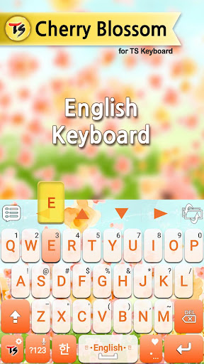 Cherry Blossom for TS Keyboard Screen 2