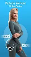 Captura de pantalla de Buttocks workout, Hips workout APK #15