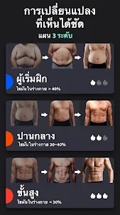 แอปลดน้ำหนักสำหรับผู้ชาย