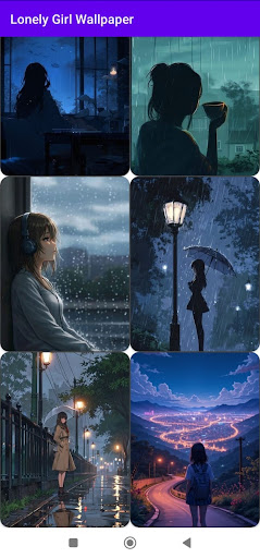 Lonely Girl Wallpaper