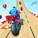 Cover Image of Download Police Moto Bike Racing Game Mega Ramp Stunts Game 3.9.7 APK