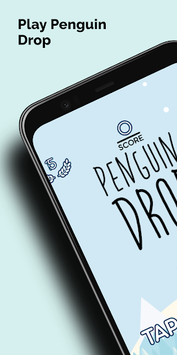 Android application Penguin Drop screenshort
