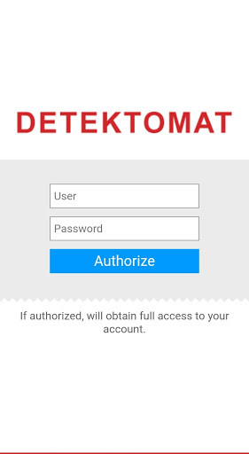 Detektomat Tag Screen 2