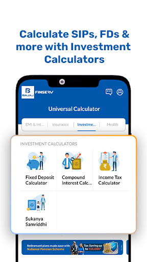 Bajaj Markets: EMI Calculator Screen 3