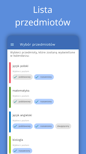 Kalendarz Maturzysty Screen 3