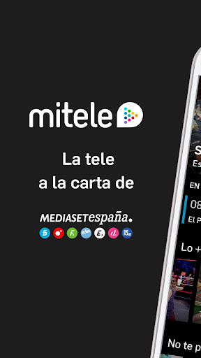 Android application Mitele - Televisión a la carta screenshort