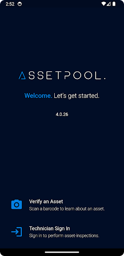 Android application AssetPool screenshort