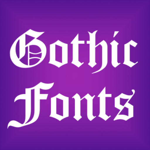 Gothic Fonts Message Maker 12.0 Icon