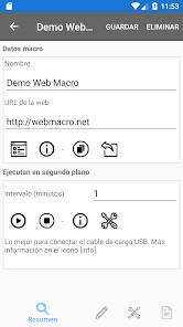 Screenshot 3 Web Macro Bot | Automatización android