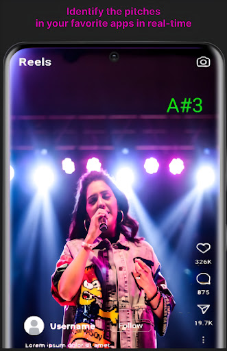 Android application Pitch Wizard screenshort