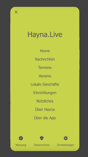 hayna.live - Dorfapp für Hääne Screen 3