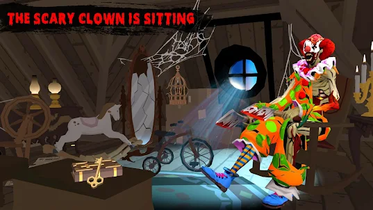 Scary Horror Clown: Ghost Game