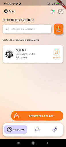 Android application InTech Spot screenshort