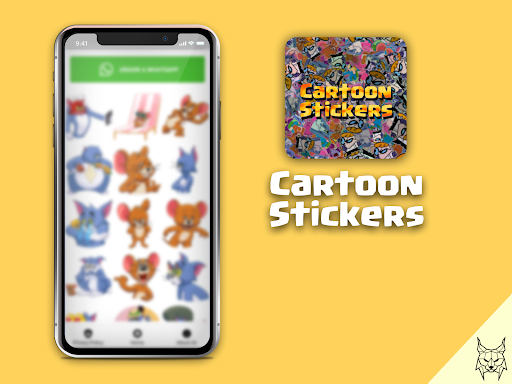 Android application Cartoon Stickers screenshort