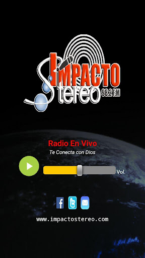 Android application Impacto Stéreo 98.2 FM screenshort
