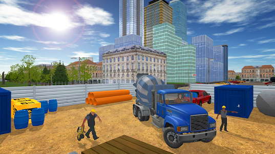 Construction Truck Transport