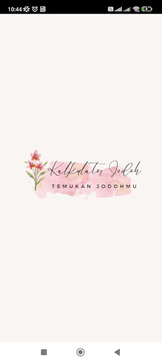 Android application Kalkulator Jodoh screenshort