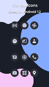 Pix You Android 12 Dark Icons 2.1.8