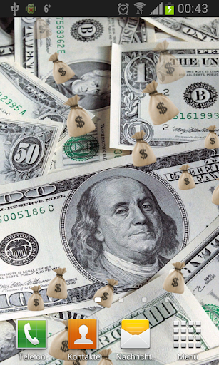Money and gold Live wallpaper Screen 3