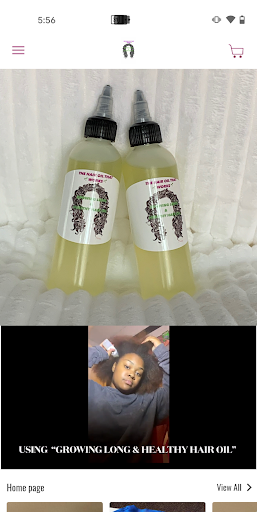 Android application Growing Long & Healthy Hair Gr screenshort