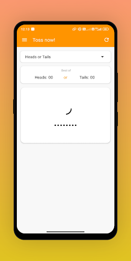 Toss now: Heads or Tails Screen 3