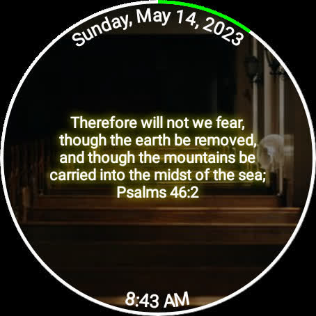 Be Still Bible Watch Face Screen 3