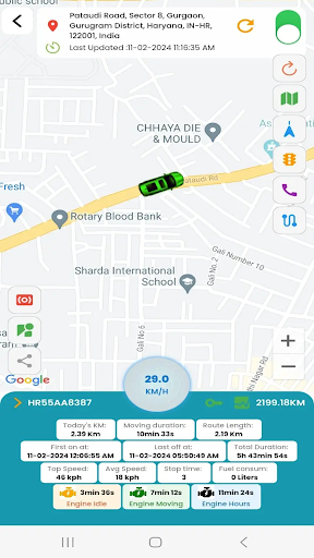 GPS Orbit Screen 3