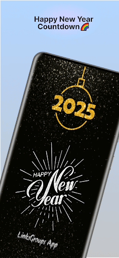Android application New Year Countdown 2025 Live screenshort